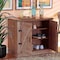 Baxton Studio Wayne Modern Contemporary Farmhouse Oak Brown Finished Wood 2-Door Shoe Storage Cabinet 174-11060-Zoro - alternate 2